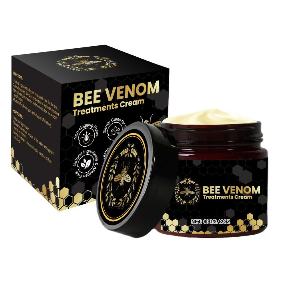Bee Venom Cream with Deep Hydration Boost and Fast Absorption for All Skin Types