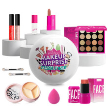 All in One Makeup Kit for Women Complete Travel Set with Eyeshadow Lipstick Palette Gift for Teens