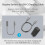 Surface Connect an USB-C-Ladekabel für Surface Pro7 Go2 Pro6 5/4 2