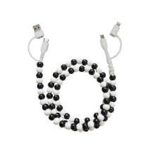 Perlenladekabel, Biografie/RightFavour 4-in-1 Ladekabel mit Perlen