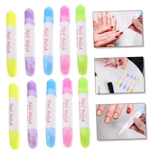 5Pack Refillable Nail Polish Remover Pen with Precision Edge Correction for Manicure 1
