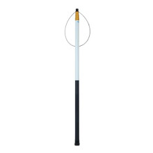 Pool Rescue Pole with Telescopic Hook, 14.7ft Extra Long Durable Fiberglass Emergency Lifesaving Tool