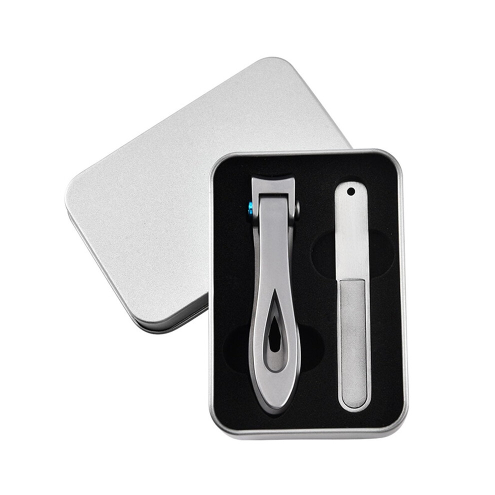 Silver Ingrown Toenail Clippers For Thick Nails With Wide Jaw And Ultra Sharp Blades, Professional Clippers For Seniors