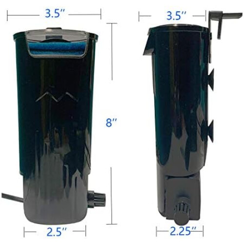 Turtle Filter Aquarium Filter Low Water Level Internal Filter Flow Flow Aquarium Pump 1