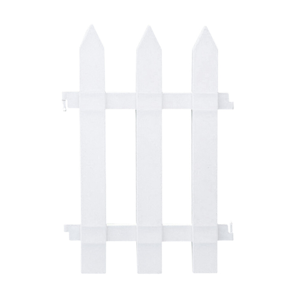 (A) Plastic Fence Pvc Fence Garden Rural Courtyard Outdoor Vegetable Garden Fence 7442041809144