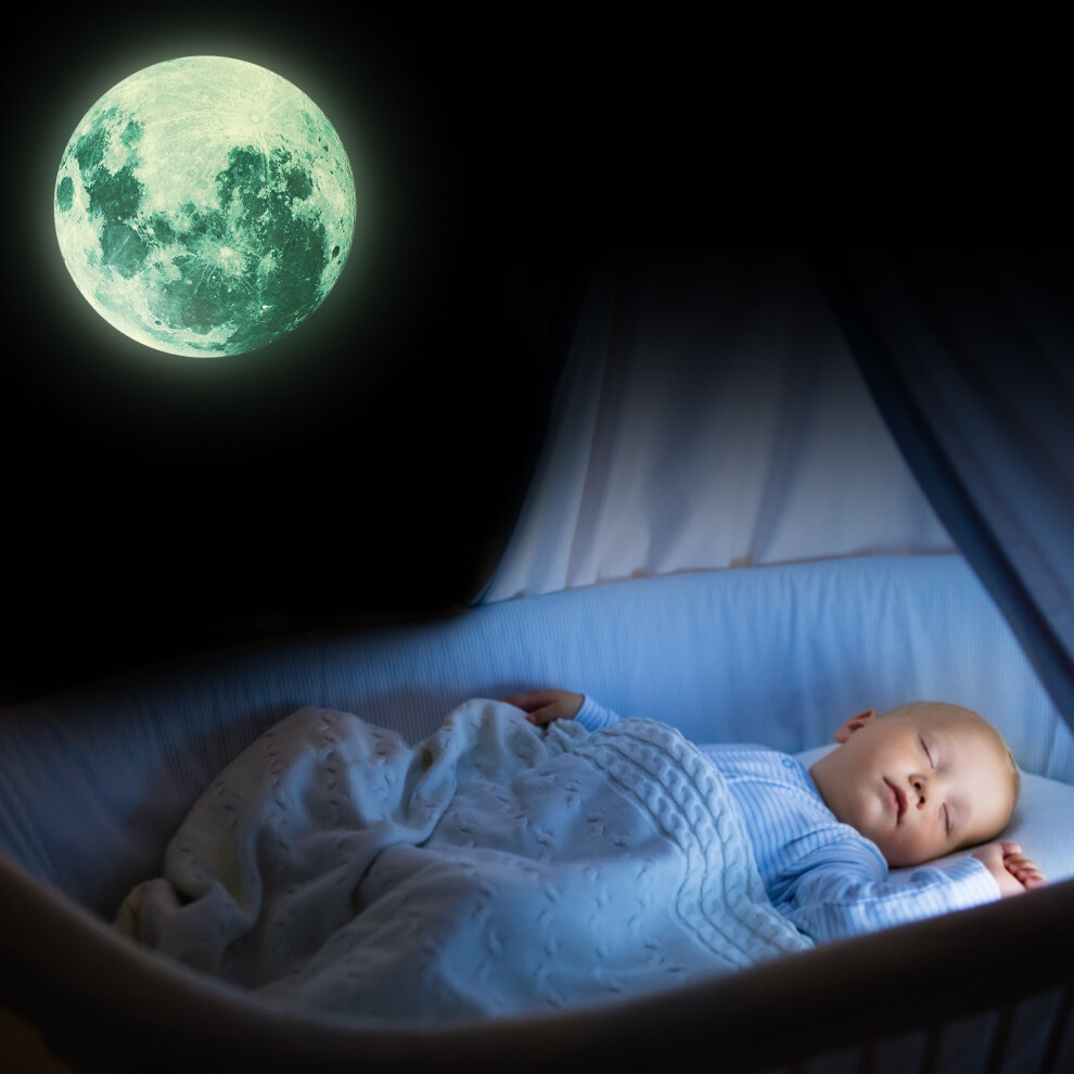 () Glowing Luminous Space Wall Sticker Decal In The Green/Dark