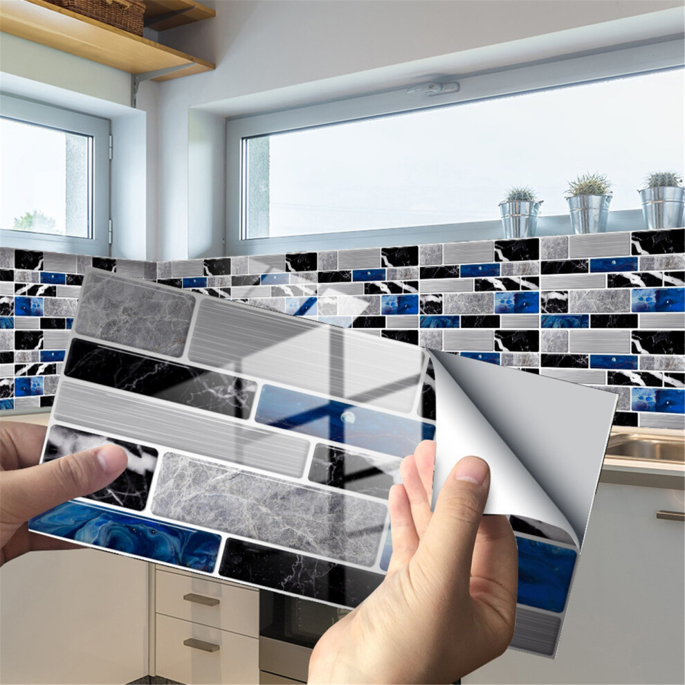 (A) Imitation Wall Tiles Crystal Film Tile Sticker Adhesive Floor Sticker Hot 7442041847771