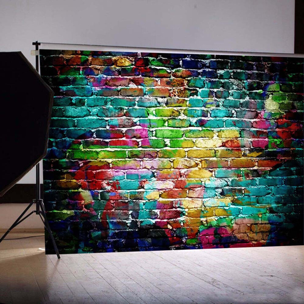 (A) Vinyl Wood Wall Floor Photography Prop Background 5X3ft B 7442041850382