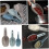 Plastic Ice Scoop Set with Ergonomic Grip for Kitchen Flour, Grain and Candy Storage 4