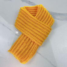 (Yellow) 9 Colors Kids Scarf Boys Baby Winter Warm Scarf Knit Shawl Scarf Children Neck Collar Keep Warm Accessories
