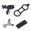 Bicycle Light Mount and Number Plate Holder with Secure Clip for Easy Tool Installation 1