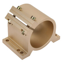 80mm CNC Spindle Motor Mount Aluminum Alloy Bracket Clamp for Precision Engraving Machine