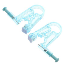 2pcs Ear Piercing Kit for Adults, Disposable Hygiene Design, Easy OneHand Use, Compact for Travel