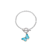 Luxora Blue Butterfly Bracelets Personality Aesthetic Butterfly Ot