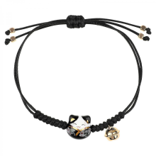 Cat Bracelet Lovely Japanese Style Cat Lucky Bracelet Braided Hand String Bracelet for Friends