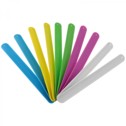 10 pezzi interessanti braccialetti in silicone per bambini, per bomboniere