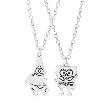 Collana con stella di Patrick SpongeBob, accessori per coppie, cartoni animati, amicizia, regalo, decorazioni, gioielli