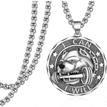 Gym Necklace for Men 925 Sterling Silver Dumbbell Barbell Necklace Gym Sports