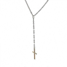 2pcs Simple Cross Pendant Statement Necklace Fashion Jewelry Choker