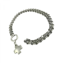 Faith Inspired Metal Crosses Necklace Sturdy Construction Long Lasting Alloy Material Crosses Pendant Neck Adornment