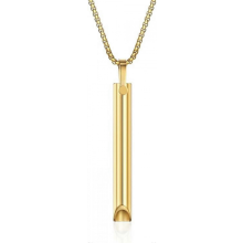 (Black)Quit smoking breathing necklace, anxiety relief necklace, e-cigarette necklace, breathing necklace, quit smoking aid