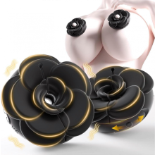 Nippelspielzeug Rose Toy - Nippelklemmen mit 9 Vibrationsmodi, Sexspielzeug für Frauen 1