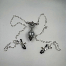 3pc Clips & Enhancer Set for Sensitive Play - Couples Intimacy Gift, Adjustable
