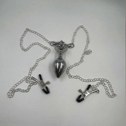 3pc Clips & Enhancer Set for Sensitive Play - Couples Intimacy Gift, Adjustable