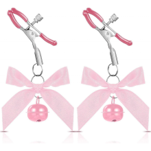 2 Stück Körperschmuck ohne Piercing, verstellbare Nippelklemmen für Erwachsene, Edelstahl