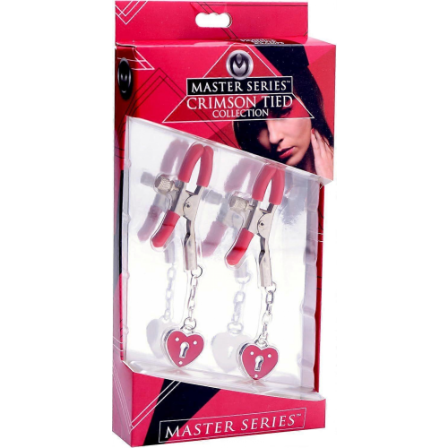 Padlock Nipple Clamps, 1 Count Multicolor 2 Count (Pack of 1) 2