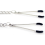 Adjustable Tweezer Style Nipple Clamps for Experience - Soft Rubber Tips, Metal 4