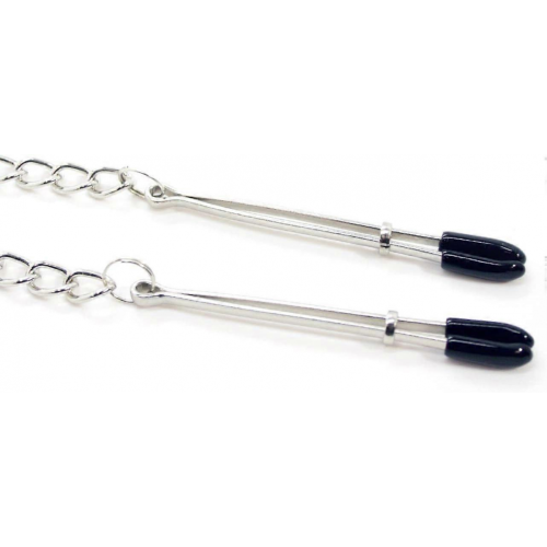 Adjustable Tweezer Style Nipple Clamps for Experience - Soft Rubber Tips, Metal 2