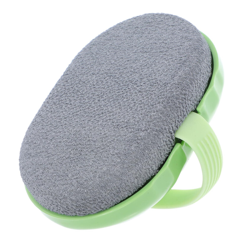 Silicone Bath Brush with Shampoo Dispenser, Exfoliating Body Scrubber and Scalp Massager for Shower
