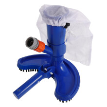 Above Ground Pool Vacuum with Brush for Easy MultiSurface Cleaning, Durable Plastic Build and Hose