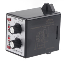Kurzzeit-Wiederholungs-Zyklus-Timer, Knopfsteuerung, Zeitschalter-Relais Ein-Aus-Timer-Relais Mehrteiliges ATDV-NE AC110V/220V TV9TW