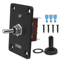 Momentaner Kippschalter für 30A 12V 3-polige wasserdichte UP/Down-SPDT