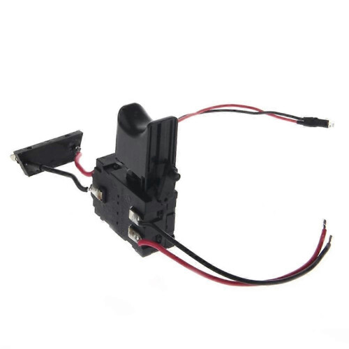 DC7.2-24V Electric Drill Switch Cordless Drill Speed Control Button Trigger Light Parts for 2