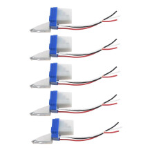 5X AC GLEICHSTROM 12V 10A Automatische Lampe Dämmerschalter Lichtsensor Dämmerungsschalter