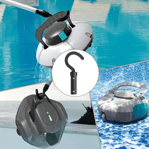 Pool Cleaning Hook with Quick Installation for Pool Pole Attachment, Wide Compatibility, Lightweight 1