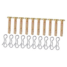Snow Blower Shear Pins Stainless Steel Heavy Duty Replacement Cotter Pins for Quick