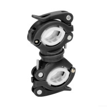 Bike Flashlight Holder Quick Release 360 Rotating Adjustable Handlebar Clamp for 1838mm Bicycle