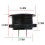 Battery Capacity Display Voltmeter LED Digital Voltage Meter with Touch-ON OFF Switch Car Motorcycle DC 3V-35V Green 5