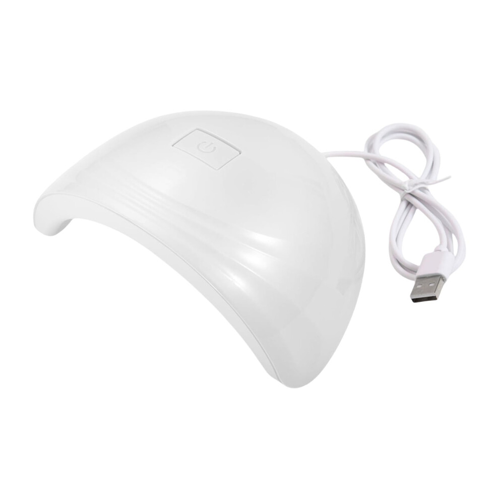 88W LED Nail Lamp UV Gel Nail Dryer with Dual Timer Fast Gel Curing USB Rechargeable Portable Design