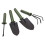 4Pcs Garden Hand Tools Shovel Set with Ergonomic NonSlip Handle for Precise Root Digging 1