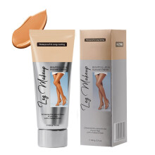 Waterproof Leg Makeup for Scars and Veins, Full Coverage Body Concealer, Long Lasting #03 Chocolate Brown