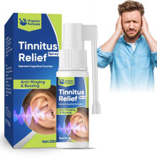 Natural Tinnitus Relief Spray for Ear Ringing with Fast Absorbing Botanical Formula 30ml