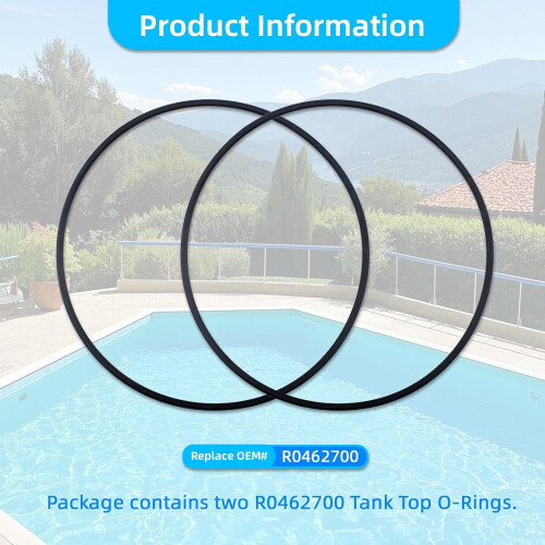 Pool Filter ORing R0462700 for Jandy CS Series CS100CS250, LeakProof Seal, 2Pack 2