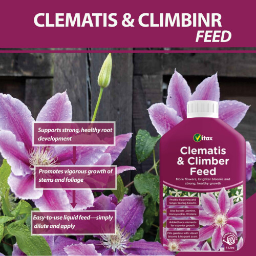 Vitax Vitax Clematis & Climber Liquid Concentrated Feed 1L 1
