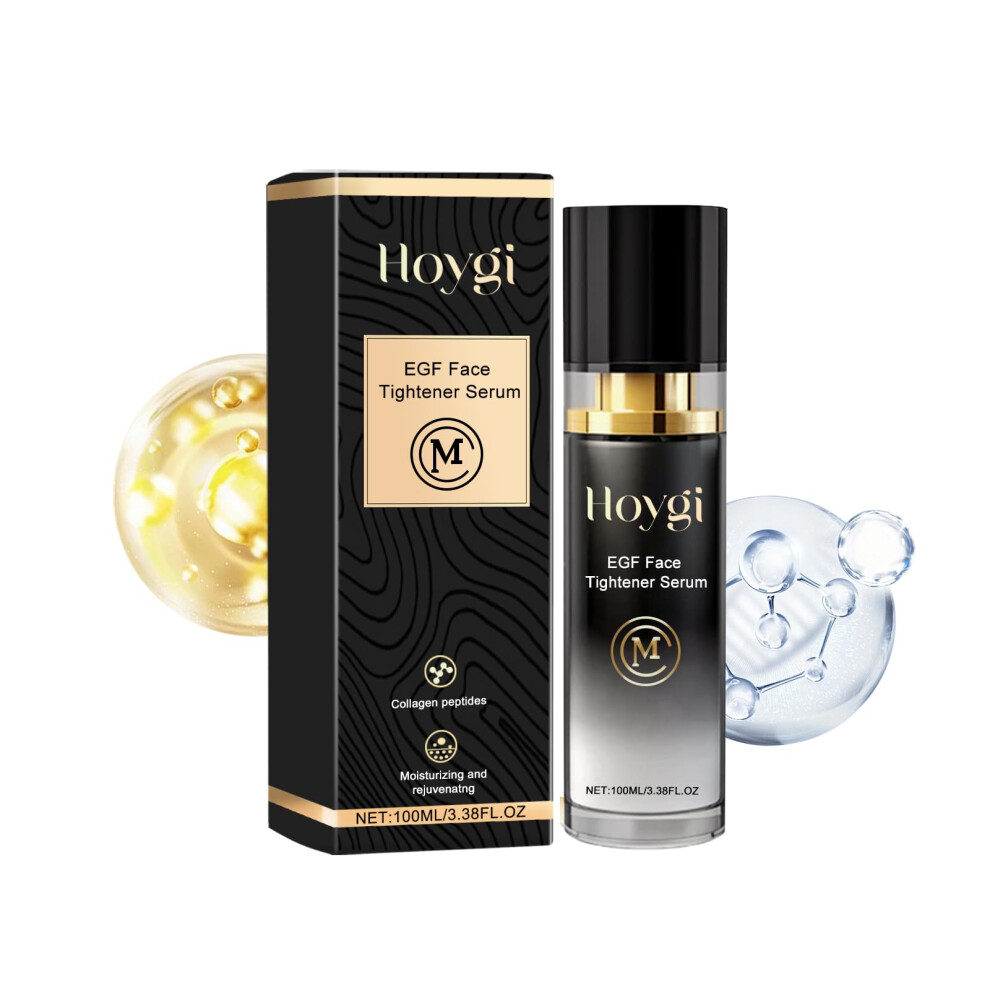 Collagen Face Serum with Hyaluronic Acid, AntiAging Hydrating and Firming Formula, 3.38 Fl Oz
