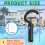 2 Pack Pool Vacuum Hook for Poles Universal Robot Compatibility Telescopic Attachment 2